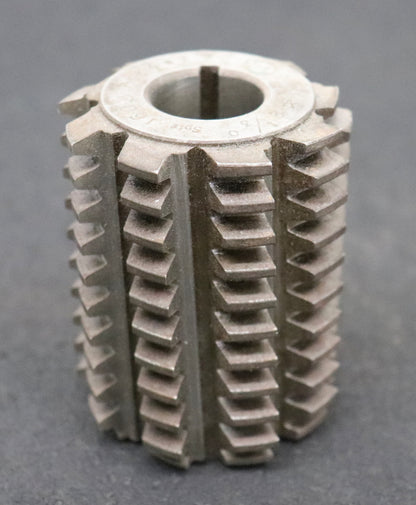 Bild des Artikels Zahnrad-Wälzfräser-gear-hob-m=-2,25mm-2-1/3°-EGW-Ø60x75xØ22mm-mit-LKN