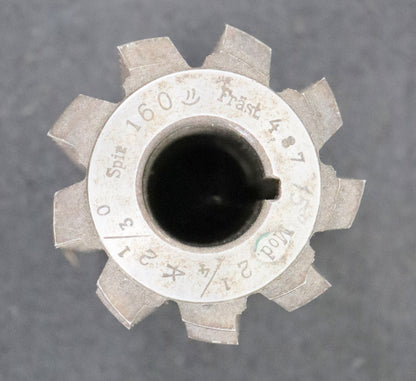 Bild des Artikels Zahnrad-Wälzfräser-gear-hob-m=-2,25mm-2-1/3°-EGW-Ø60x75xØ22mm-mit-LKN