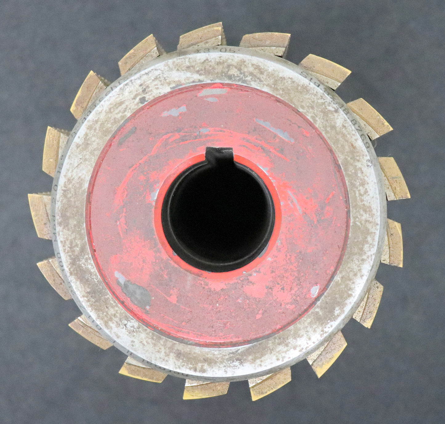 Bild des Artikels SAAZOR-Zahnrad-Wälzfräser-gear-hob-m=-2,0mm-15°-EGW-Ø119x158xØ32mm-mit-LKN