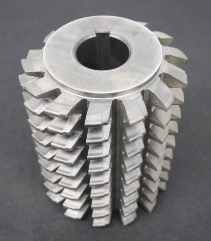 Bild des Artikels KL-Zahnrad-Wälzfräser-gear-hob-m=-6,0mm-19°50'-EGW-BPIV-DIN-3972-Ø134x170xØ40mm