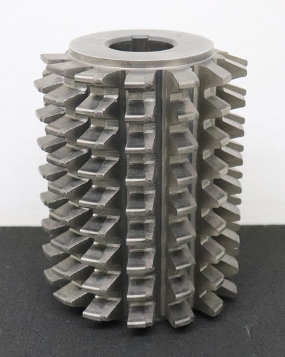 Bild des Artikels KL-Zahnrad-Wälzfräser-gear-hob-m=-6,0mm-19°50'-EGW-BPIV-DIN-3972-Ø134x170xØ40mm