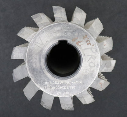 Bild des Artikels KL-Zahnrad-Wälzfräser-gear-hob-m=-6,0mm-19°50'-EGW-BPIV-DIN-3972-Ø134x170xØ40mm