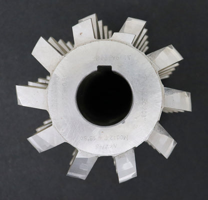 Bild des Artikels LENZEN-Zahnrad-Wälzfräser-gear-hob-m=-12,0mm-19°50'-EGW-BPIV-nach-DIN-3972