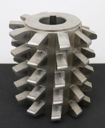 Bild des Artikels LENZEN-Zahnrad-Wälzfräser-gear-hob-m=-12,0mm-19°50'-EGW-BPIV-nach-DIN-3972