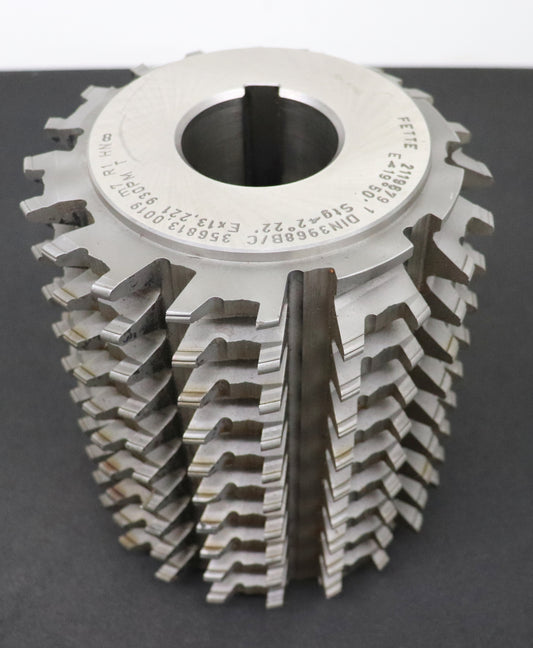 Bild des Artikels FETTE-Räumzahn-Wälzfräser-gear-hob-m=7,0mm-19°50'-EGW-Ø140x172xØ50mm-mit-LKN