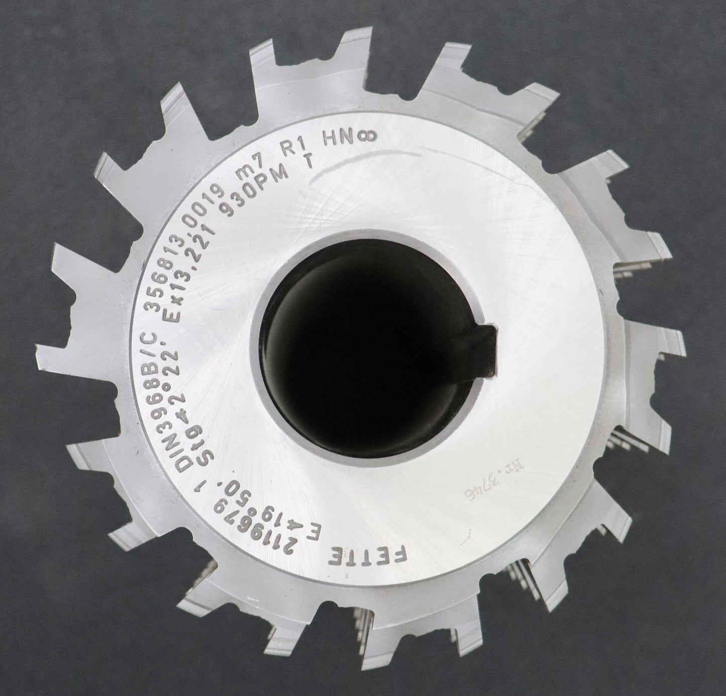Bild des Artikels FETTE-Räumzahn-Wälzfräser-gear-hob-m=7,0mm-19°50'-EGW-Ø140x172xØ50mm-mit-LKN