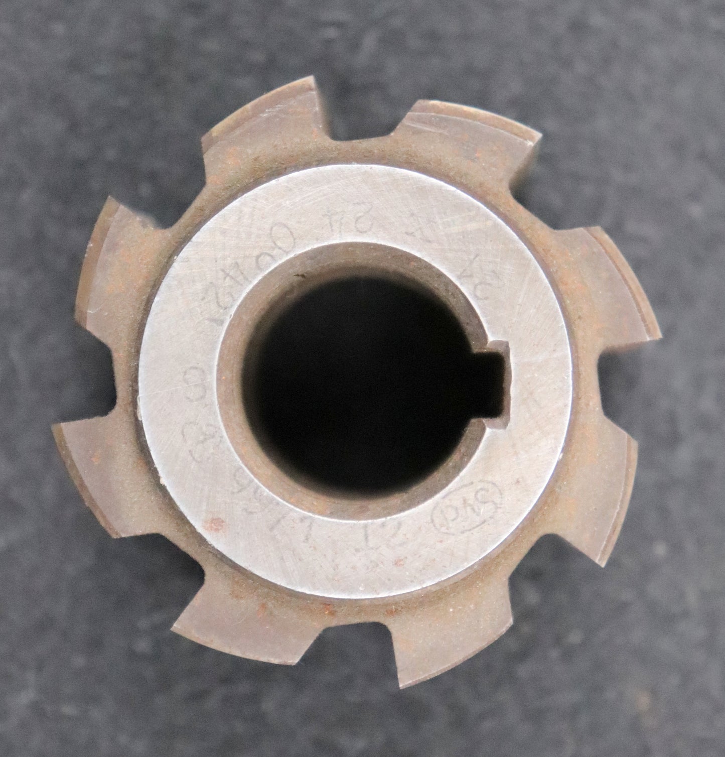 Bild des Artikels PWS-Kerbzahnwellen-Wälzfräser-Nennmass-der-Zahnwelle-21x24-DIN-5481