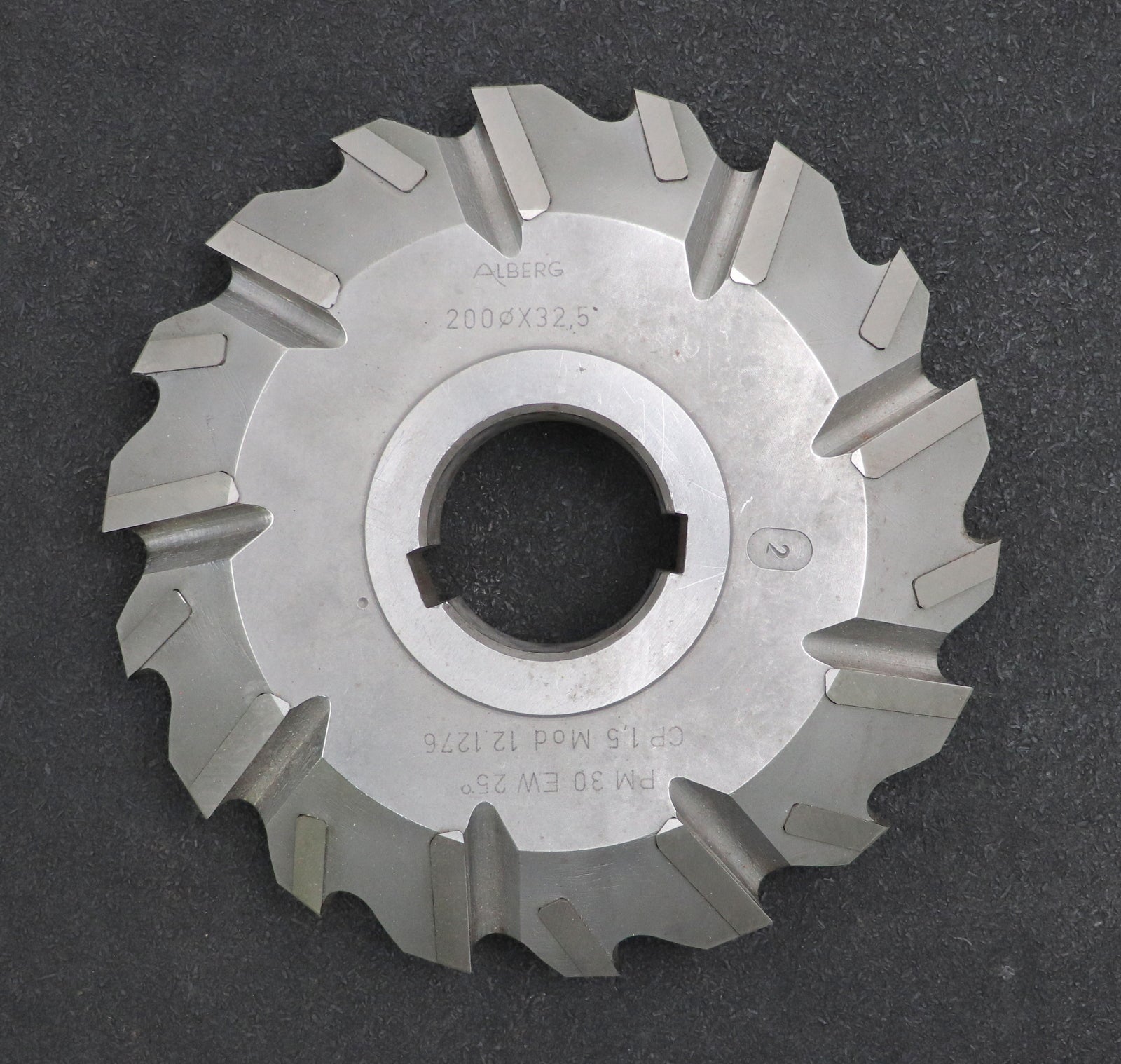 Bild des Artikels ALBERG-Zahnstangen-Formfräser-kreuzverzahnt-CP-1,5-m=-12,1276-25°-EGW