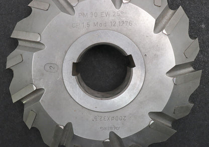 Bild des Artikels ALBERG-Zahnstangen-Formfräser-kreuzverzahnt-CP-1,5-m=-12,1276-25°-EGW