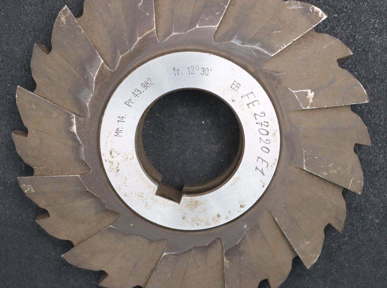Bild des Artikels Zahnstangen-Formfräser-rack-milling-cutter-kreuzverzahnt-m=-14,0mm-12°30'-EGW