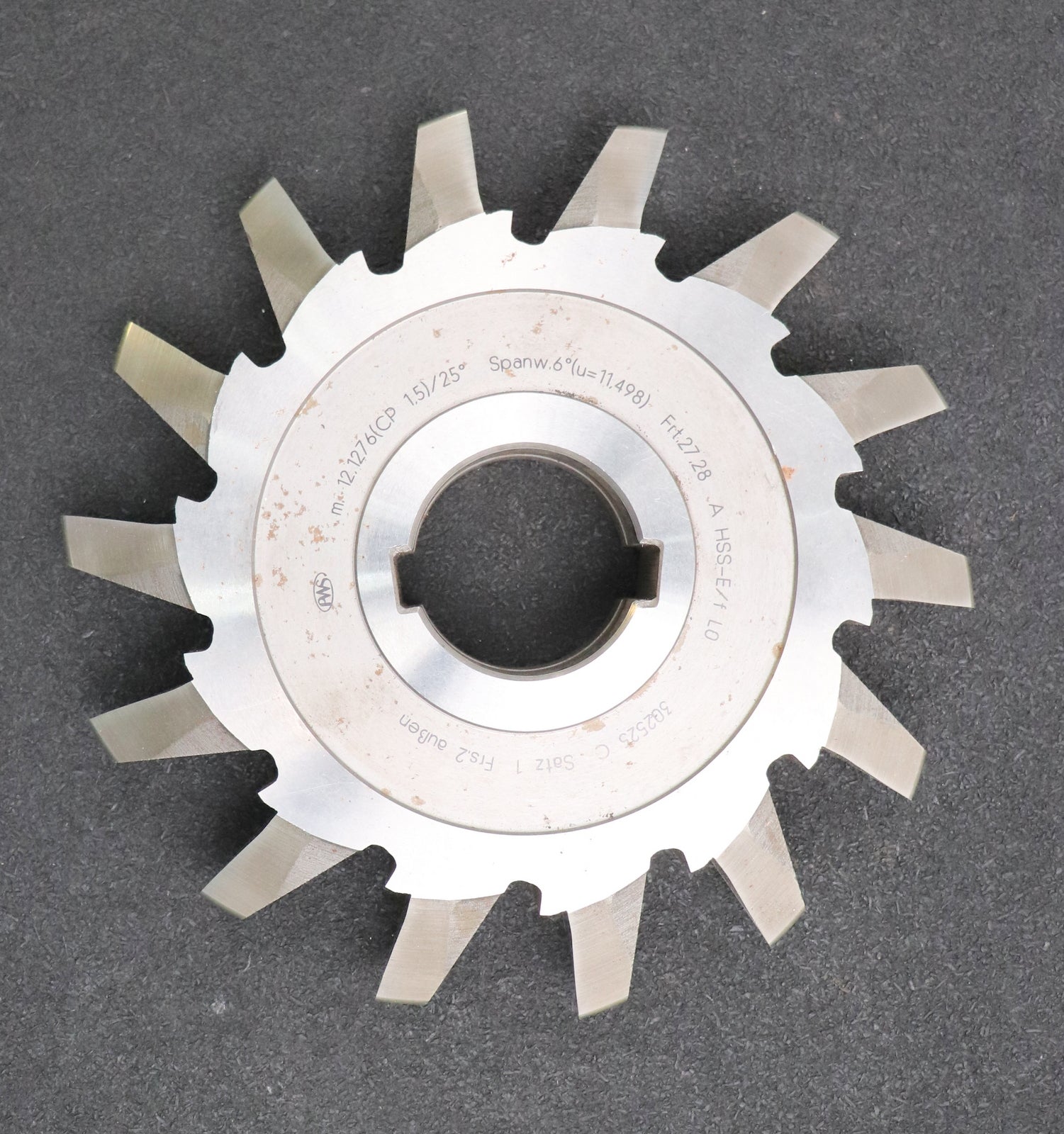 Bild des Artikels PWS-Zahnstangen-Formfräser-CP-1,5-m=-12,1276-EGW-25°-Ø215x39Ø50mm
