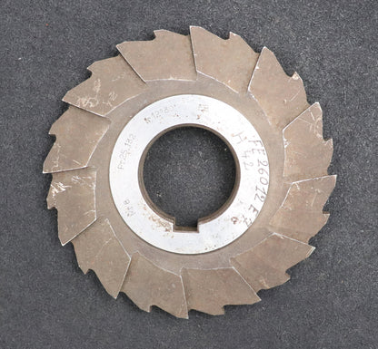 Bild des Artikels Zahnstangen-Formfräser-rack-milling-cutter-kreuzverzahnt-m=-8,0mm-12°30'-EGW