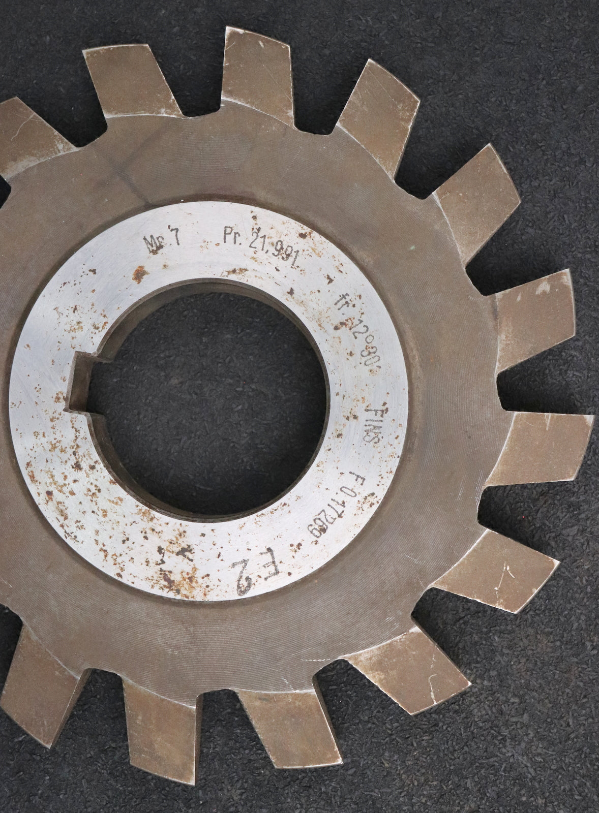 Bild des Artikels Zahnstangen-Formfräser-rack-milling-cutter-m=-7,0mm-12°30'-EGW-Ø200x22xØ60mm