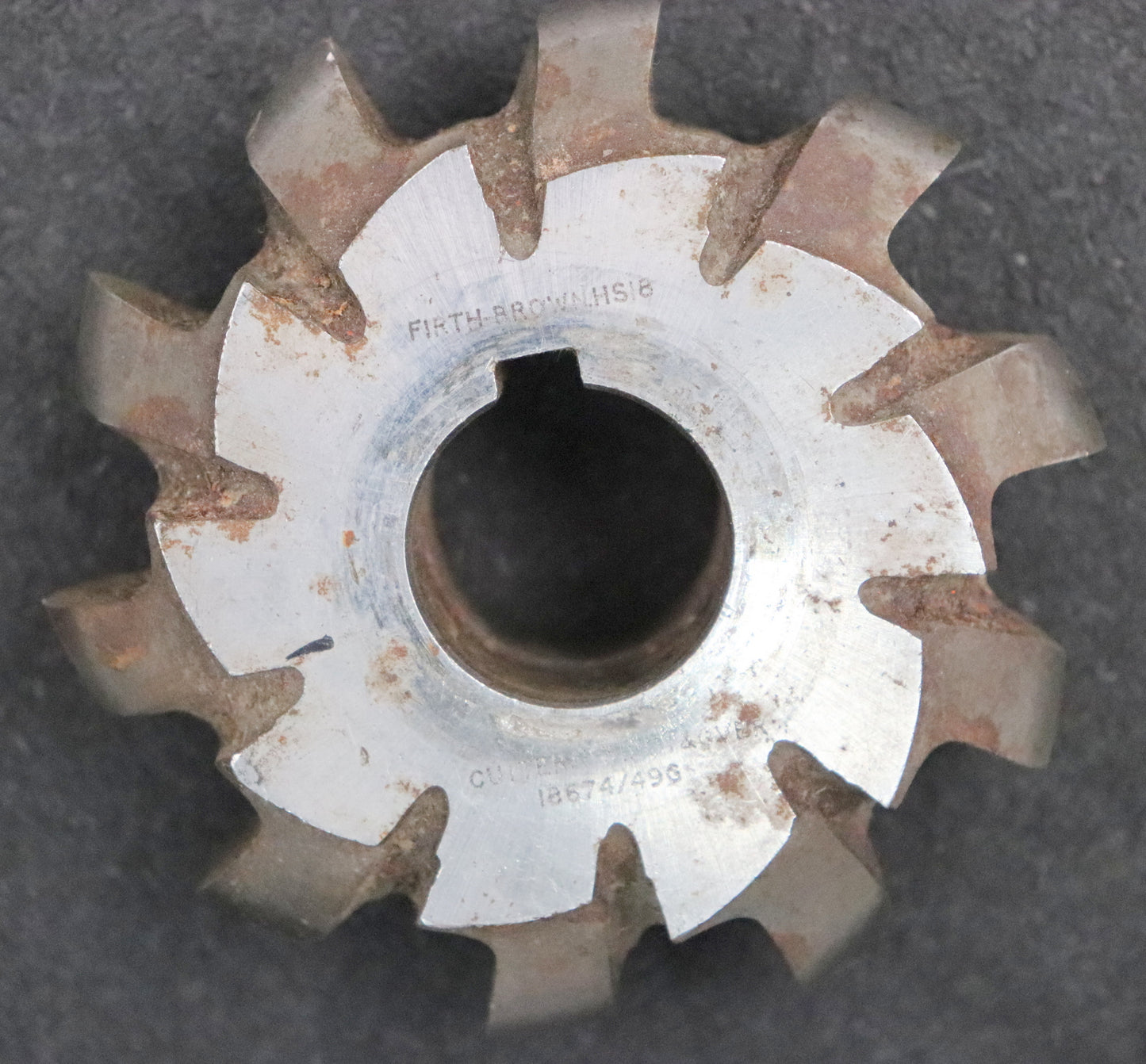Bild des Artikels FIRTH-BROWN-Halbrund-Formfräser-konvex-Radiusfräser-Radius-8,0mm-Ø95x32xØ27mm