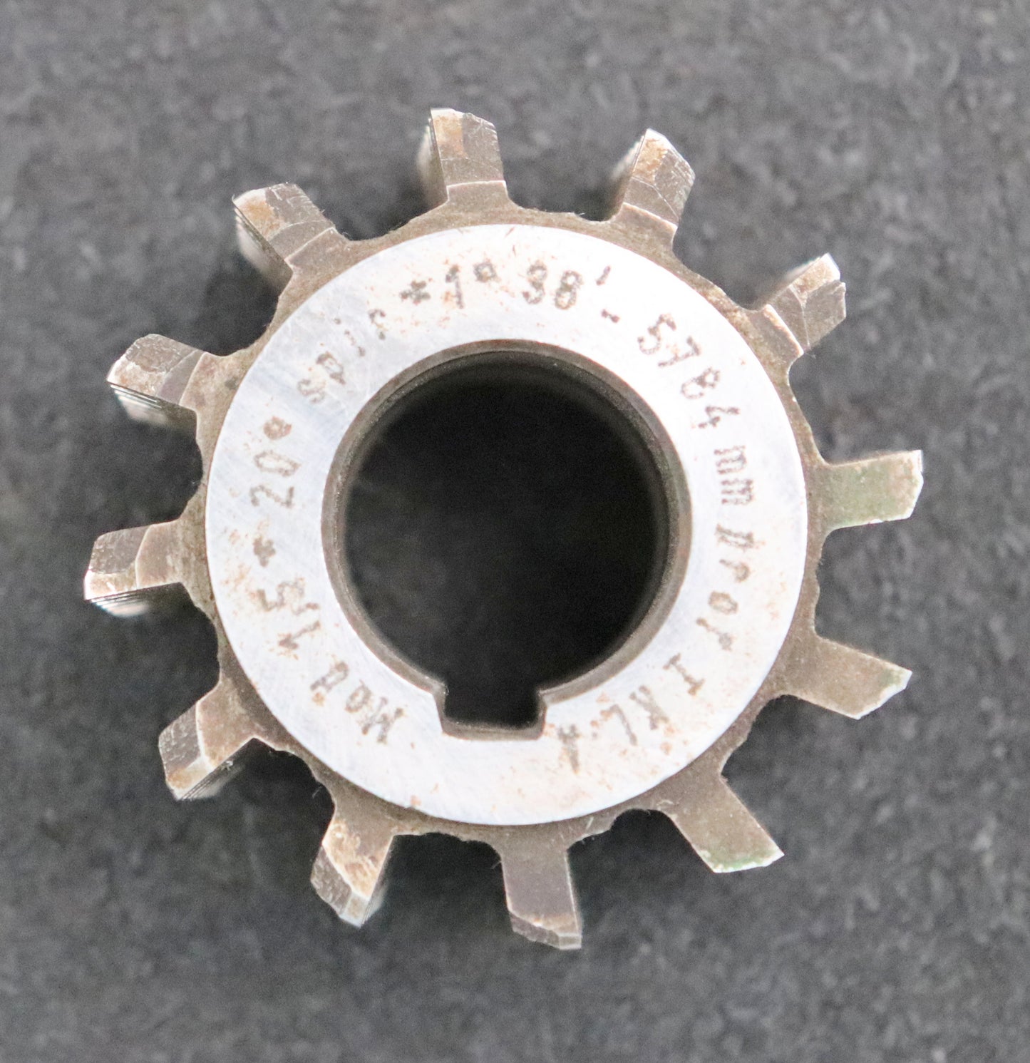 Bild des Artikels Zahnrad-Wälzfräser-gear-hob-m=-1,5mm-20°-EGW-Ø55x38xØ22mm-mit-LKN-1gg.-Rechts