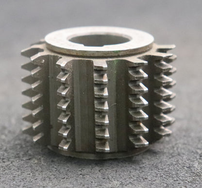 Bild des Artikels Zahnrad-Wälzfräser-gear-hob-m=-1,5mm-20°-EGW-Ø55x38xØ22mm-mit-LKN-1gg.-Rechts