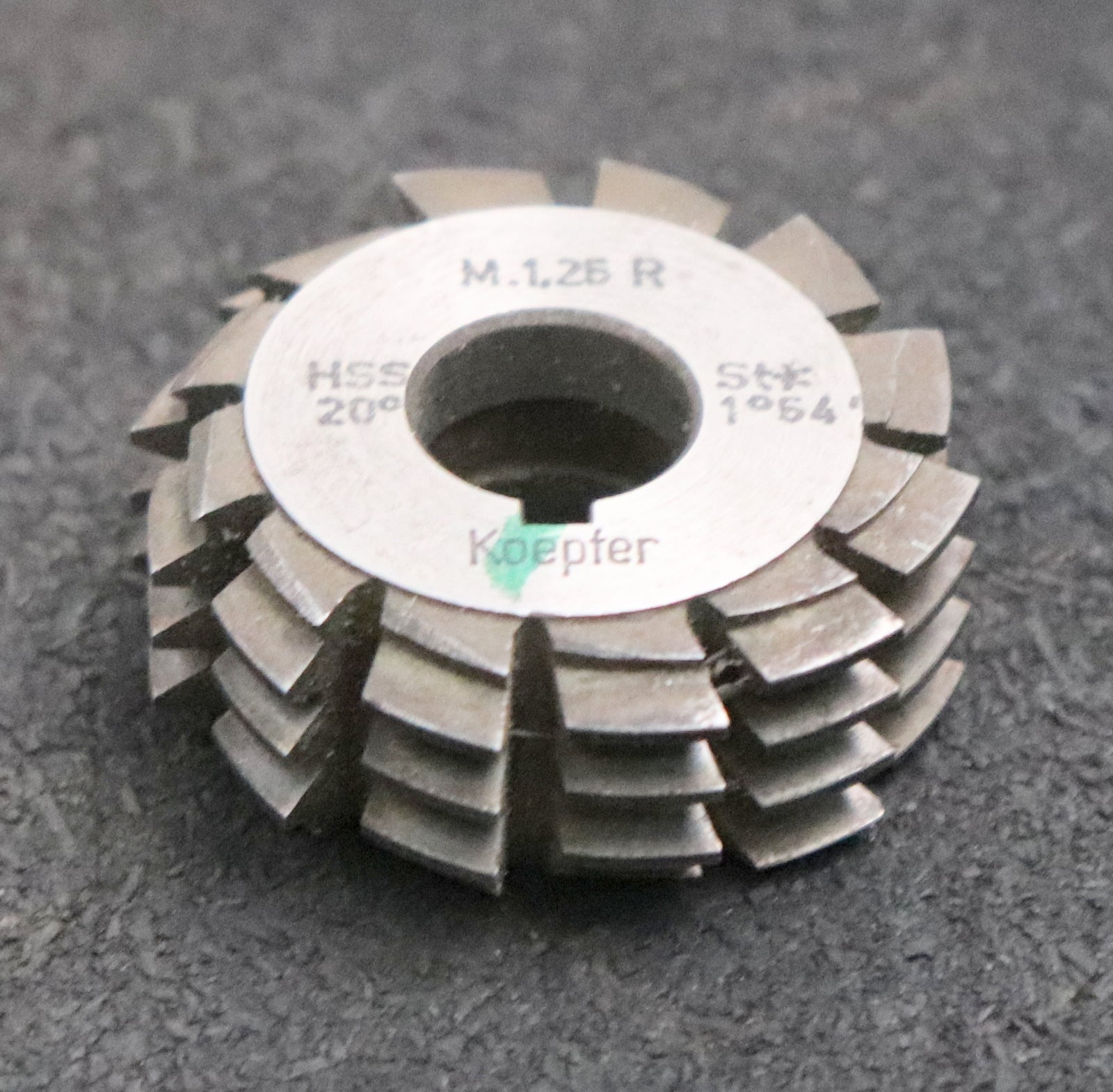 Bild des Artikels KOEPFER-Zahnrad-Wälzfräser-gear-hob-m=-1,0mm-20°-EGW-Ø40x16xØ13mm-mit-LKN-