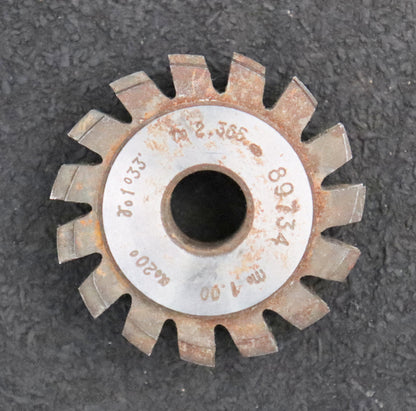 Bild des Artikels MIKRON-Zahnrad-Wälzfräser-mit-tangentialem-Anschnitt-gear-hob-m=-1,0mm-20°-EGW