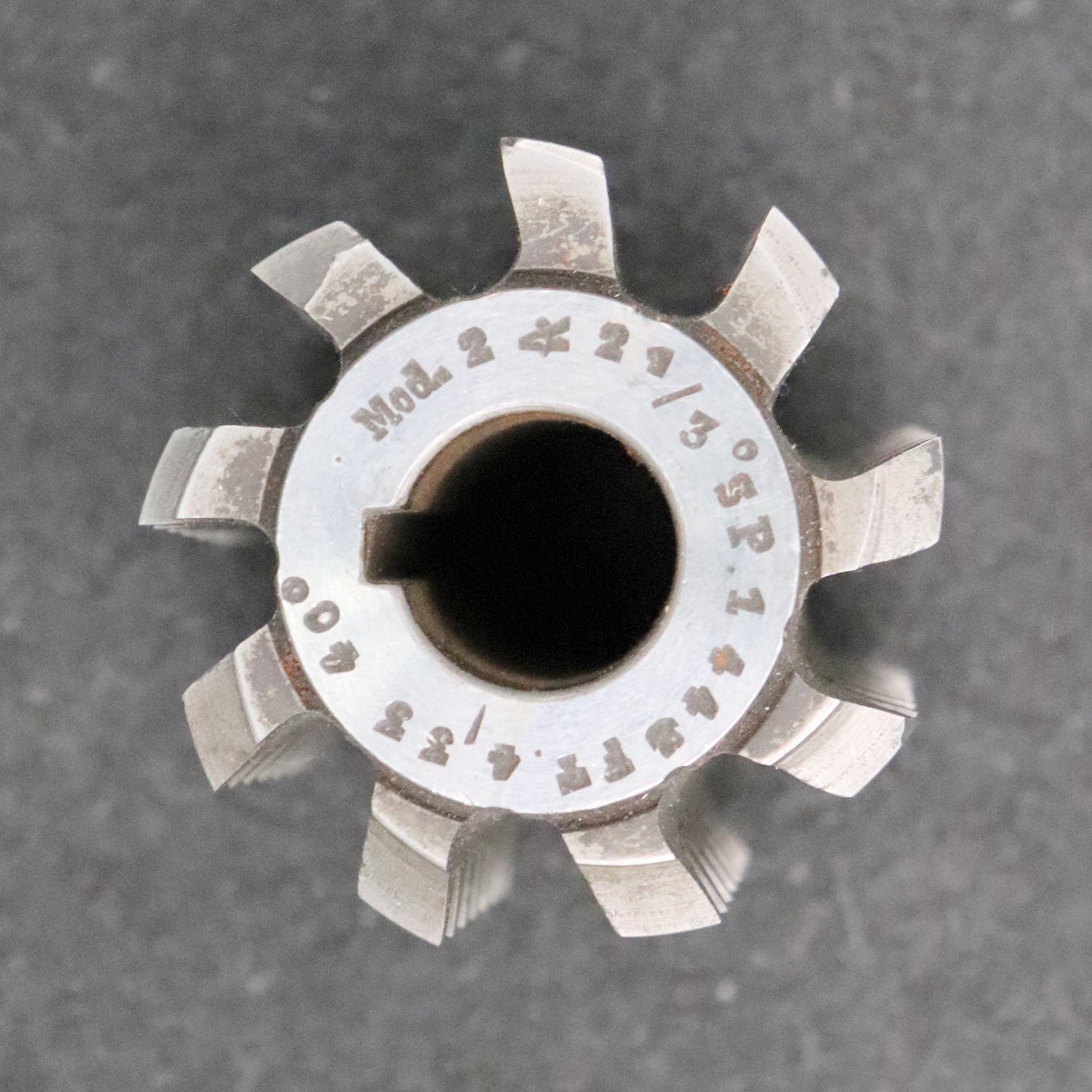 Bild des Artikels Zahnrad-Wälzfräser-gear-hob-m=-2,0mm-20°-EGW-Ø40x50xØ16mm-mit-LKN-1gg.-Rechts