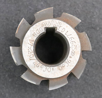 Bild des Artikels PWS-Kerbzahnwellen-Wälzfräser-serration-hob-Nennmass-17x20-EGW-26°30'-56x40x22mm