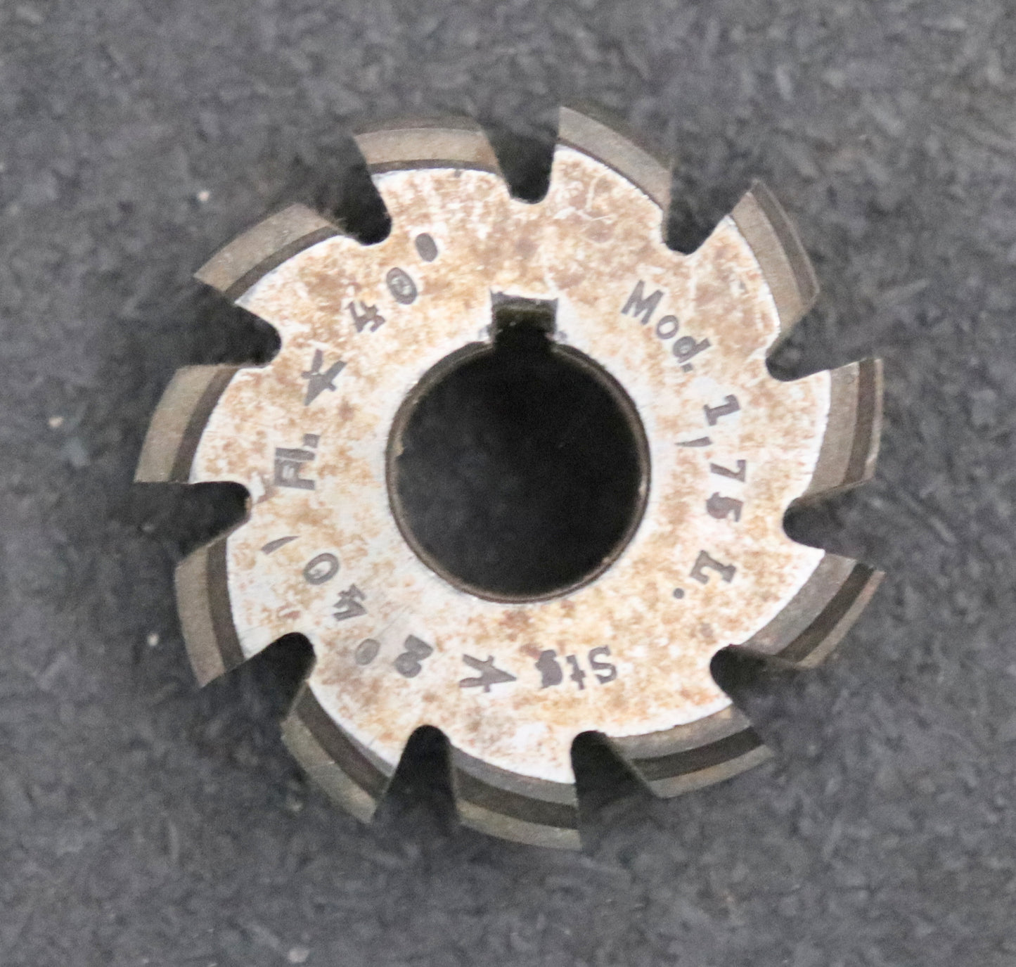 Bild des Artikels Zahnrad-Wälzfräser-mit-tangentialem-Anschnitt-gear-hob-m=-1,75mm-EGW-20°