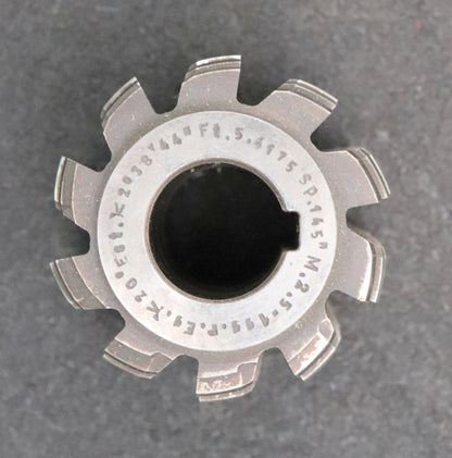 Bild des Artikels Zahnrad-Wälzfräser-mit-tangentialem-Anschnitt-gear-hob-m=-2,5mm-EGW-20°