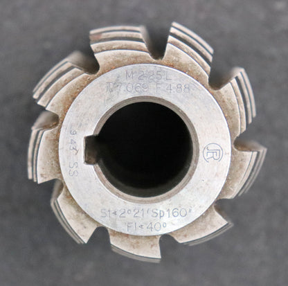 Bild des Artikels J.E.-REINECKER-Zahnrad-Wälzfräser-mit-tangentialem-Anschnitt-gear-hob-m=-2,25mm