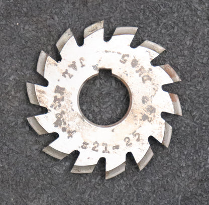 Bild des Artikels JAL-Zahnformfräser-gear-profile-cutter-m=-1mm-Nr-4-für-Zähnezahlbereich-Z=-21-25