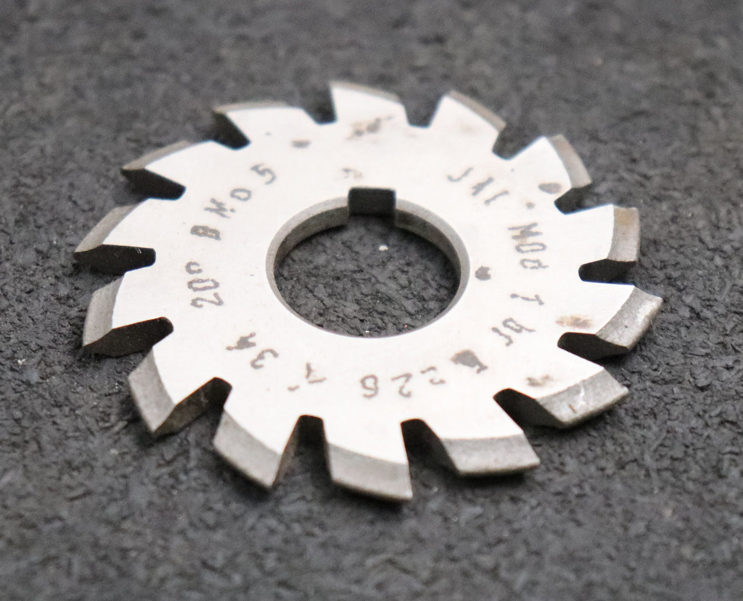 Bild des Artikels JAL-Zahnformfräser-gear-profile-cutter-m=-1mm-Nr-5-für-Zähnezahlbereich-Z=-26-34