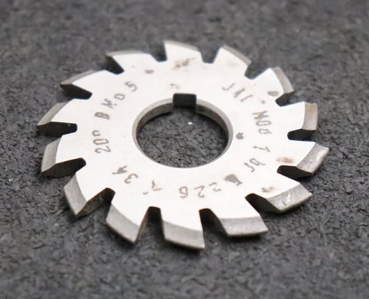 Bild des Artikels JAL-Zahnformfräser-gear-profile-cutter-m=-1mm-Nr-5-für-Zähnezahlbereich-Z=-26-34