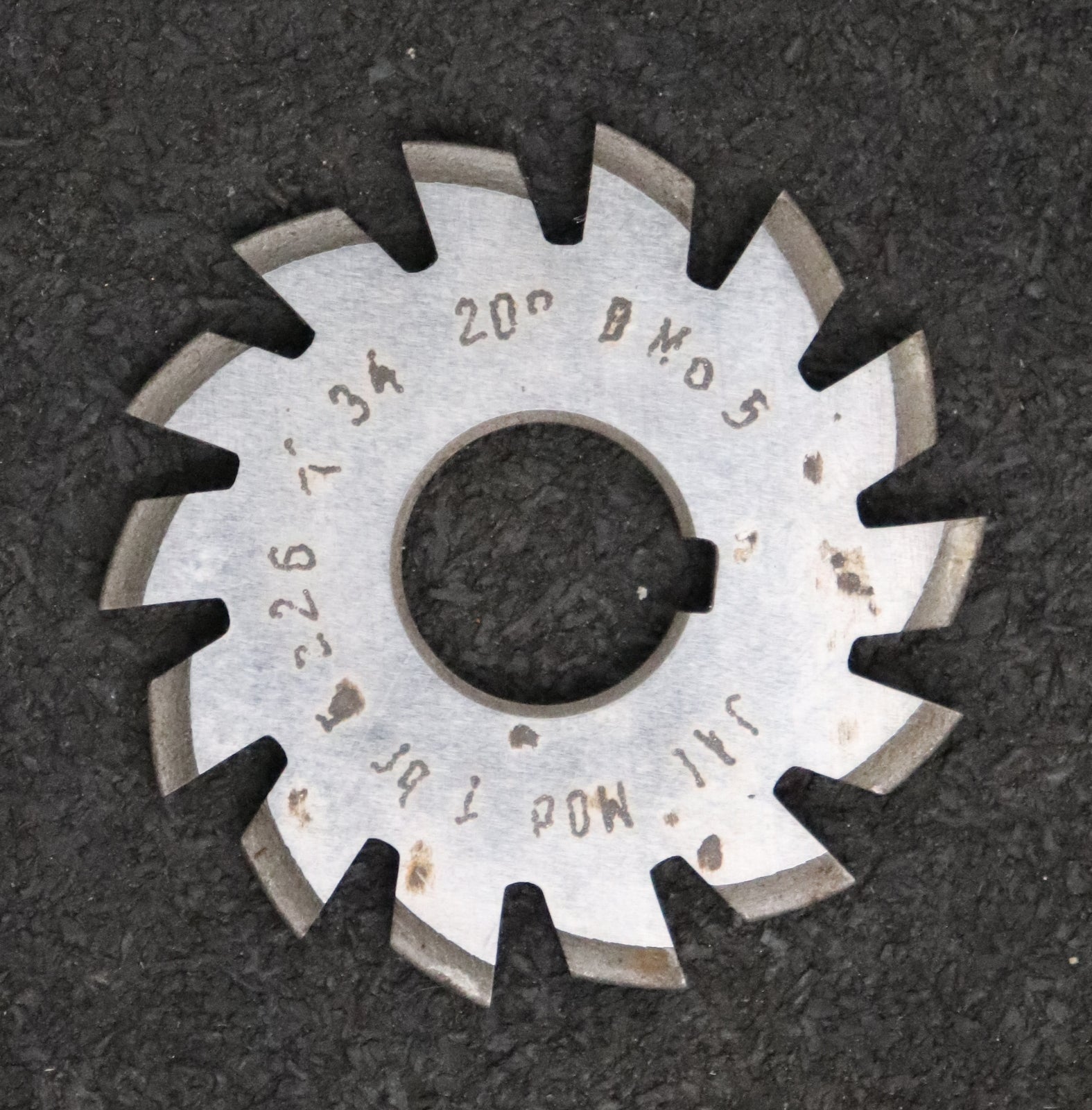 Bild des Artikels JAL-Zahnformfräser-gear-profile-cutter-m=-1mm-Nr-5-für-Zähnezahlbereich-Z=-26-34