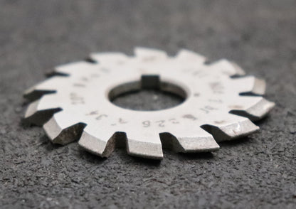 Bild des Artikels JAL-Zahnformfräser-gear-profile-cutter-m=-1mm-Nr-5-für-Zähnezahlbereich-Z=-26-34