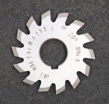 Bild des Artikels JAL-Zahnformfräser-gear-profile-cutter-m=-1mm-Nr-8--Zähnezahlbereich-Z=-135-00