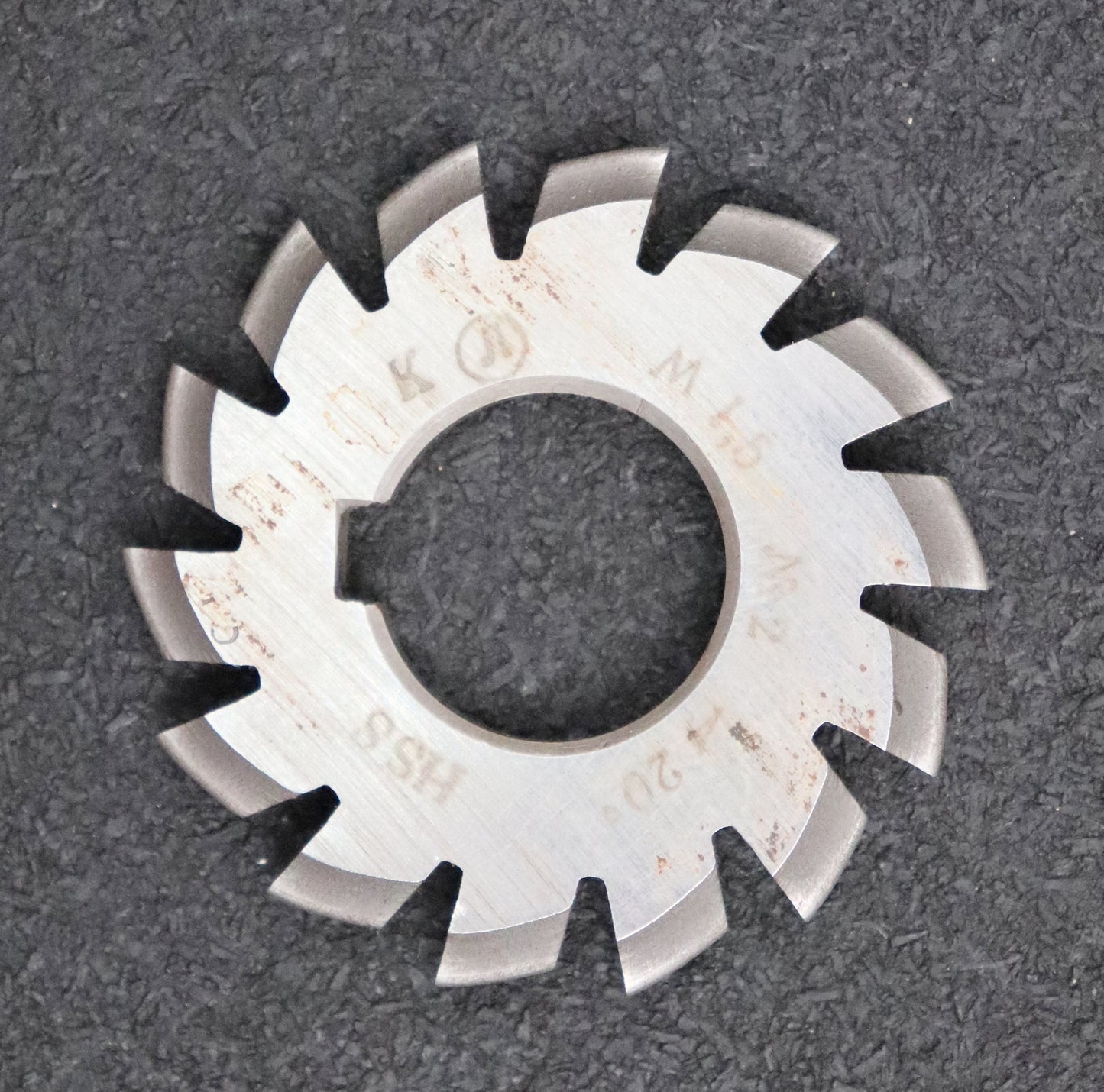 Bild des Artikels Zahnformfräser-gear-profile-cutter-m=-1,5mm-Nr.-2-für-Zähnezahlbereich-Z=-14-16