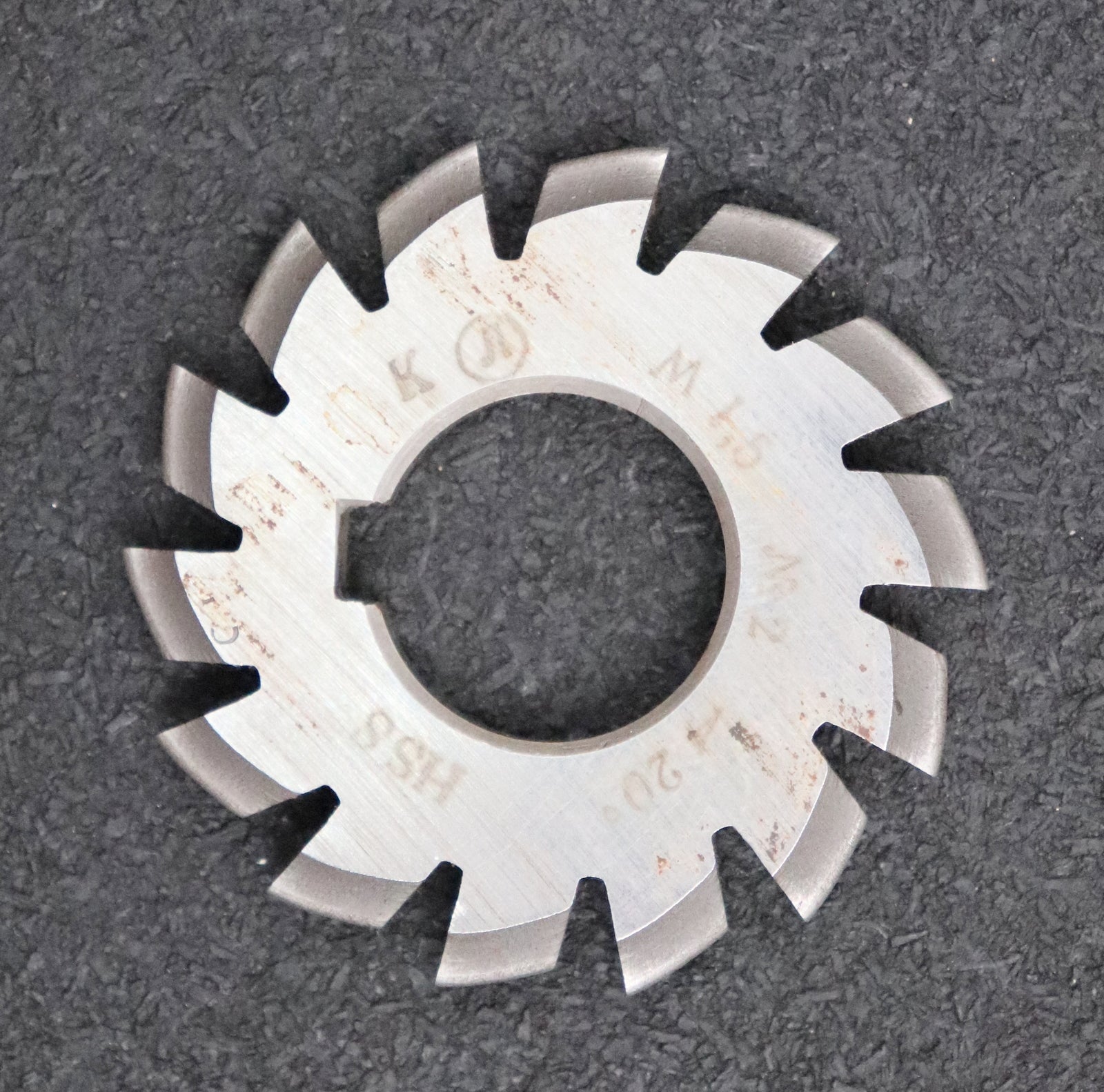 Bild des Artikels Zahnformfräser-gear-profile-cutter-m=-1,5mm-Nr.-2-für-Zähnezahlbereich-Z=-14-16