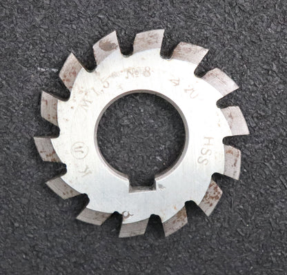 Bild des Artikels Zahnformfräser-gear-profile-cutter-m=-1,5mm-Nr.-8-für-Zähnezahlbereich-Z=-135-00