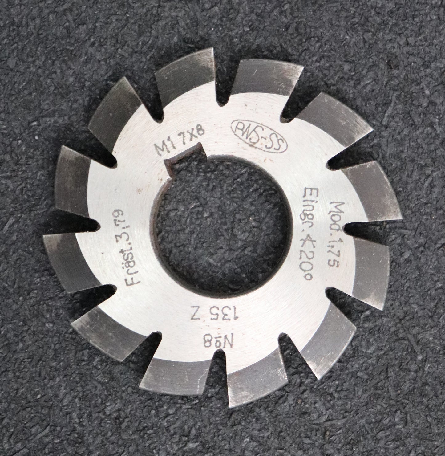 Bild des Artikels PWS-Zahnformfräser-gear-profile-cutter-m=-1,75mm-Nr.-8-Z=-135-00