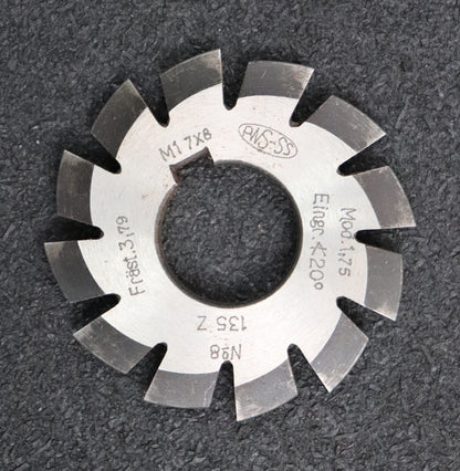 Bild des Artikels PWS-Zahnformfräser-gear-profile-cutter-m=-1,75mm-Nr.-8-Z=-135-00