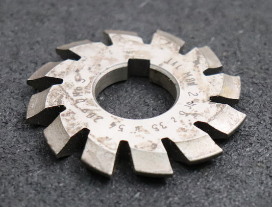 Bild des Artikels JAL-Zahnformfräser-gear-profile-cutter-m=-2mm-Nr-6-für-Zähnezahlbereich-Z=-35-54