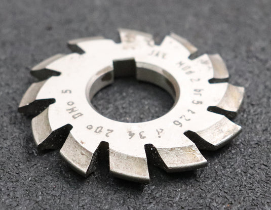 Bild des Artikels JAL-Zahnformfräser-gear-profile-cutter-m=-2mm-Nr-5-für-Zähnezahlbereich-Z=-26-34