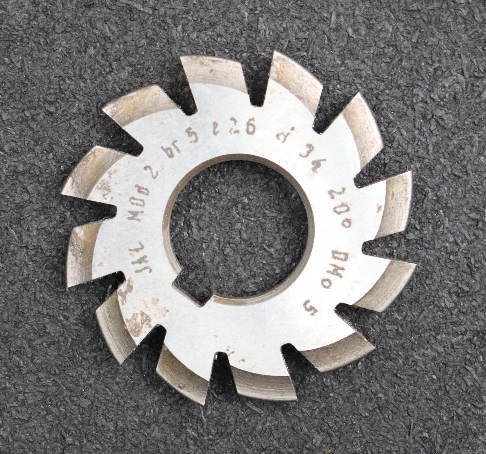 Bild des Artikels JAL-Zahnformfräser-gear-profile-cutter-m=-2mm-Nr-5-für-Zähnezahlbereich-Z=-26-34