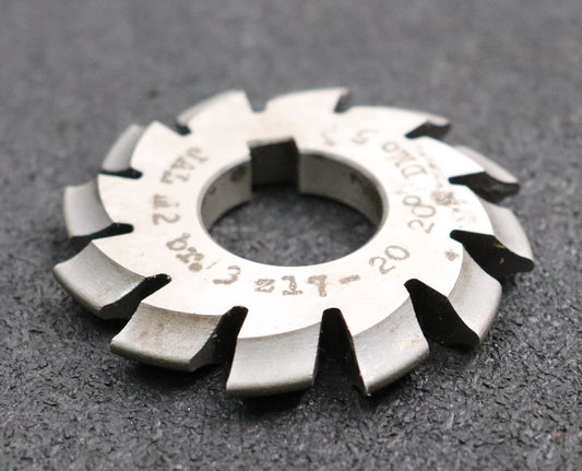 Bild des Artikels JAL-Zahnformfräser-gear-profile-cutter-m=-2mm-Nr-3-für-Zähnezahlbereich-Z=-17-20