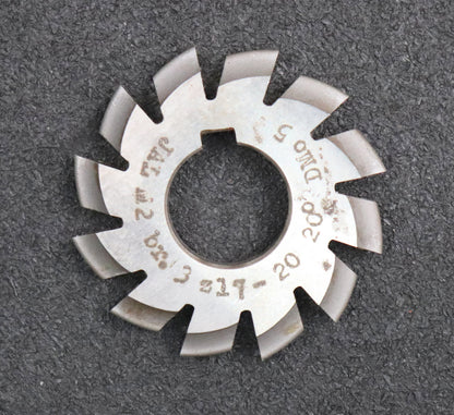 Bild des Artikels JAL-Zahnformfräser-gear-profile-cutter-m=-2mm-Nr-3-für-Zähnezahlbereich-Z=-17-20