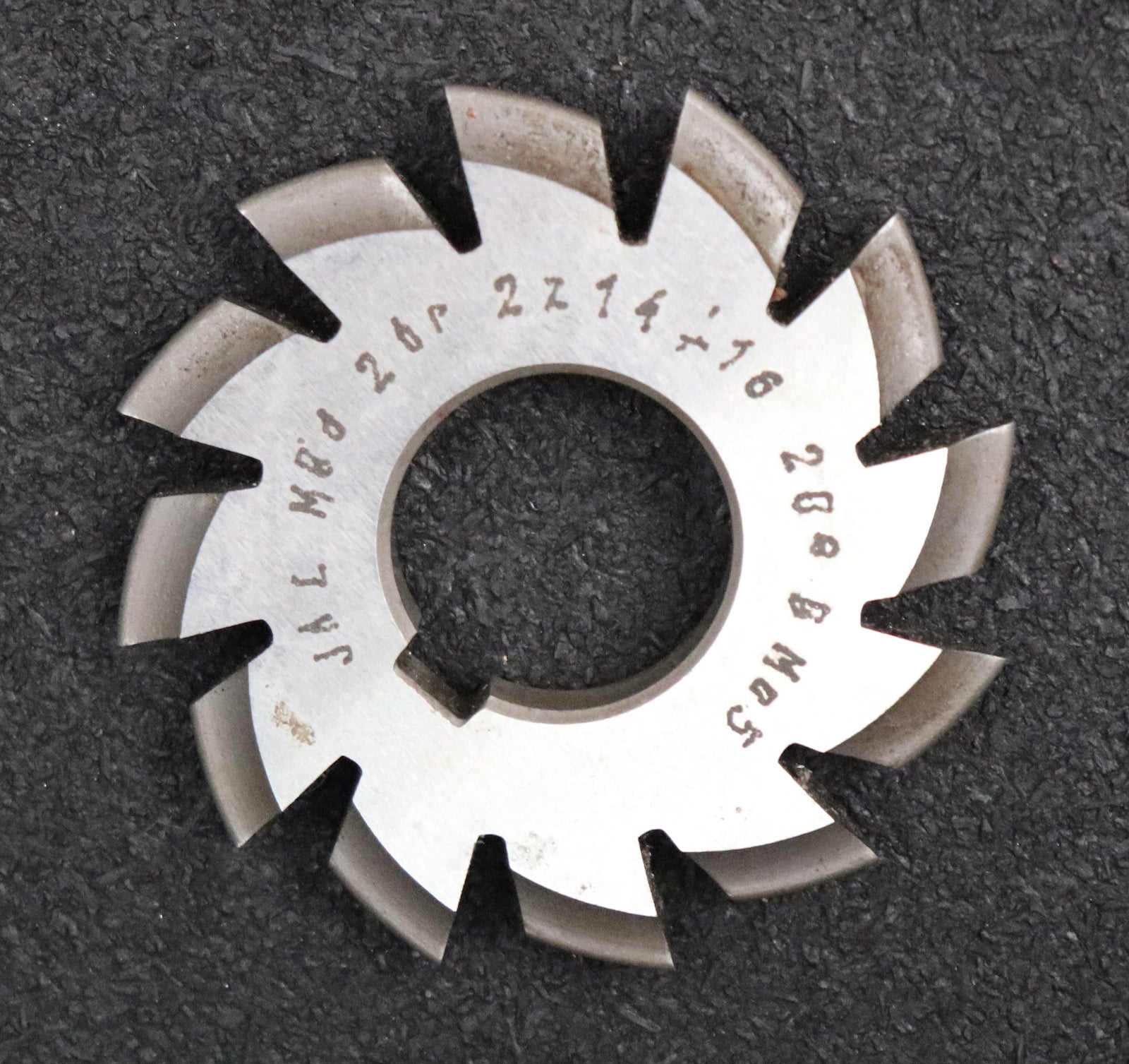 Bild des Artikels JAL-Zahnformfräser-gear-profile-cutter-m=-2mm-Nr-2-für-Zähnezahlbereich-Z=-14-16