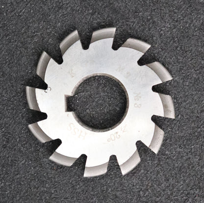 Bild des Artikels Zahnformfräser-gear-profile-cutter-m=-2mm-Nr.-3-für-Zähnezahlbereich-Z=-17-20