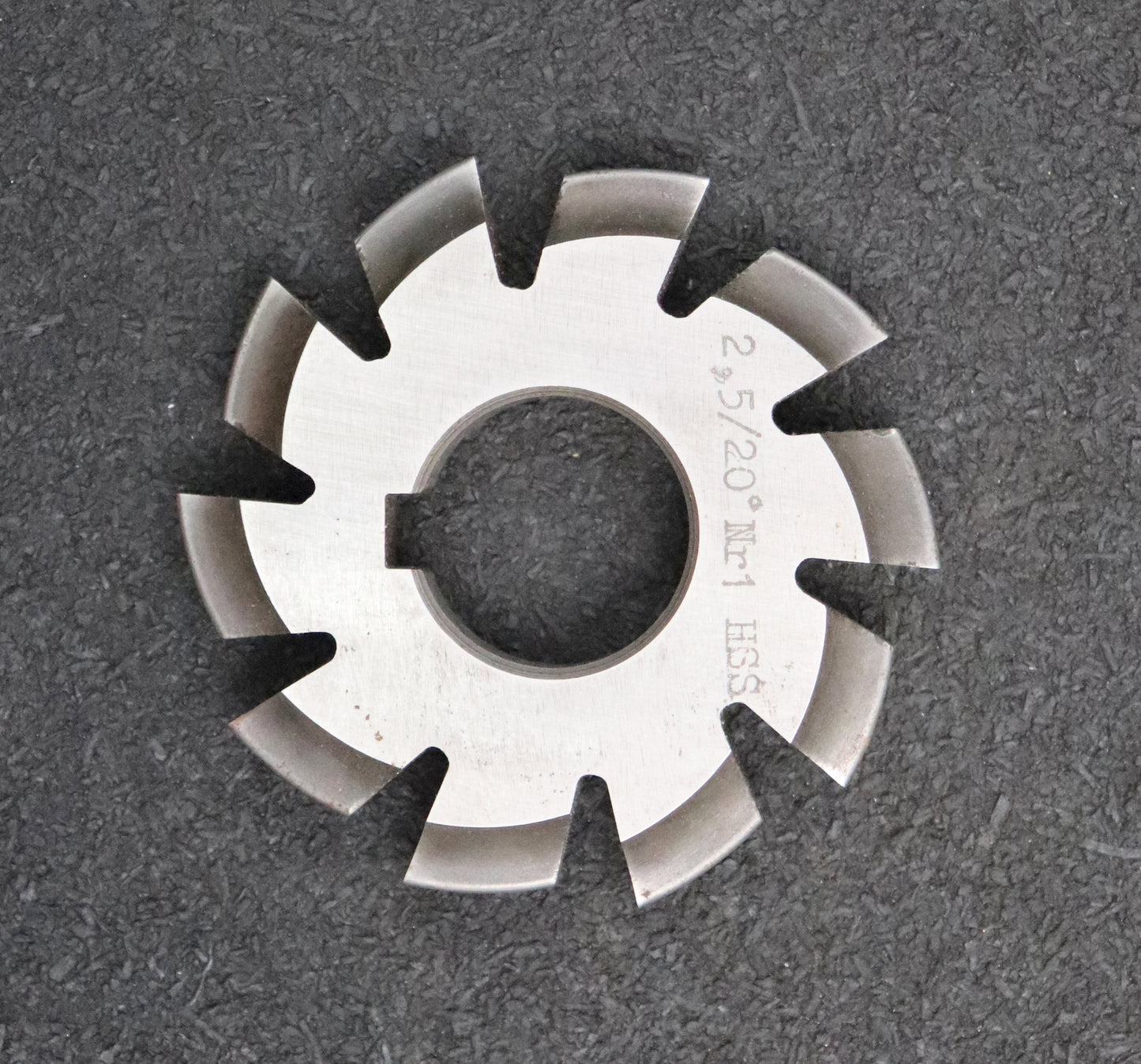 Bild des Artikels Zahnformfräser-gear-profile-cutter-m=-2,5mm-Nr.-1-Zähnezahlbereich-Z=-12-13