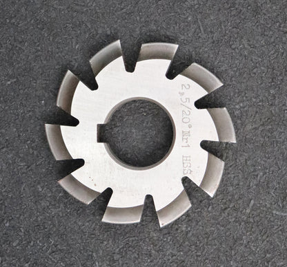 Bild des Artikels Zahnformfräser-gear-profile-cutter-m=-2,5mm-Nr.-1-Zähnezahlbereich-Z=-12-13
