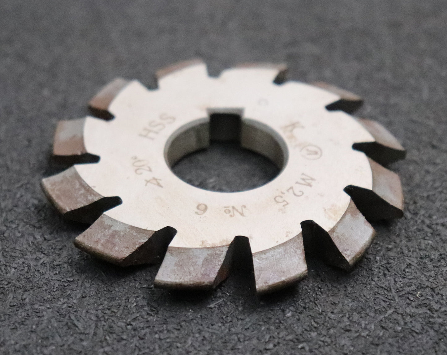 Bild des Artikels Zahnformfräser-gear-profile-cutter-m=-2,5mm-Nr.-6-für-Zähnezahlbereich-Z=-35-54