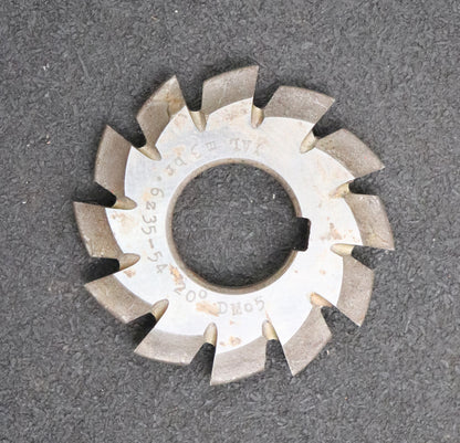 Bild des Artikels JAL-Zahnformfräser-gear-profile-cutter-m=-3mm-Nr.-6-Zähnezahlbereich-Z=-35-54