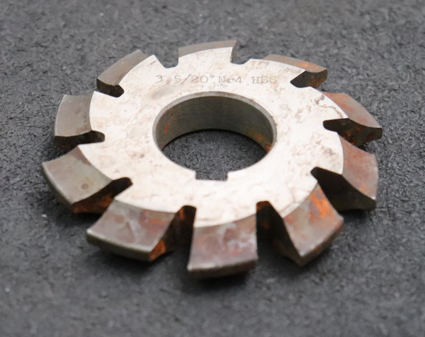 Bild des Artikels Zahnformfräser-gear-profile-cutter-m=-3,5mm-Nr.-4-für-Zähnezahlbereich-Z=-21-25